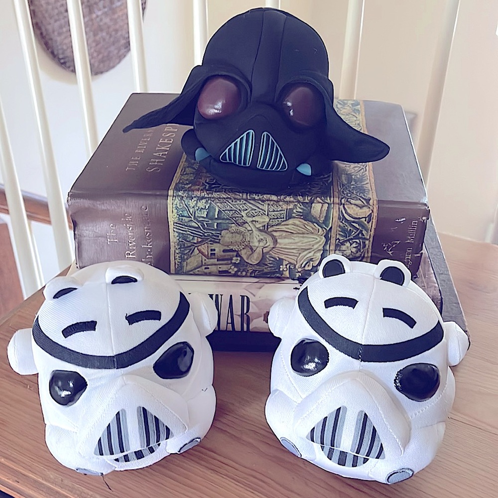 Angry Birds Star Wars Plushies.